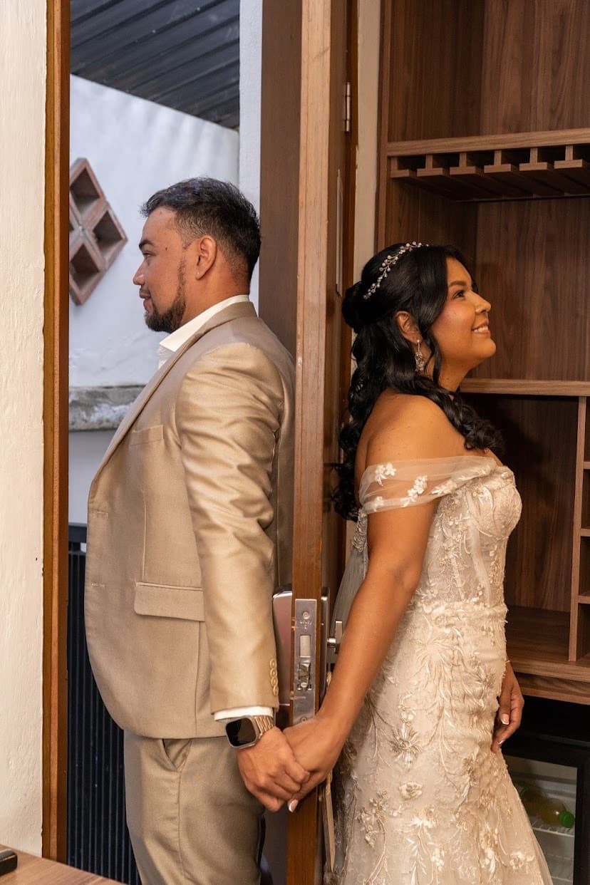 Maquillaje y peinado de novia