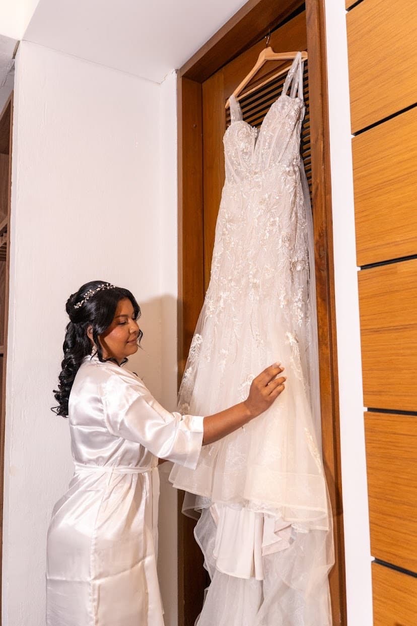 Maquillaje y peinado de novia