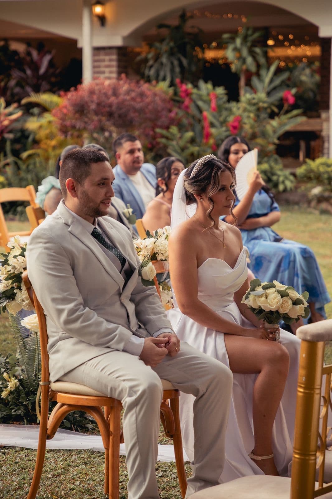 Maquillaje y peinado de novia