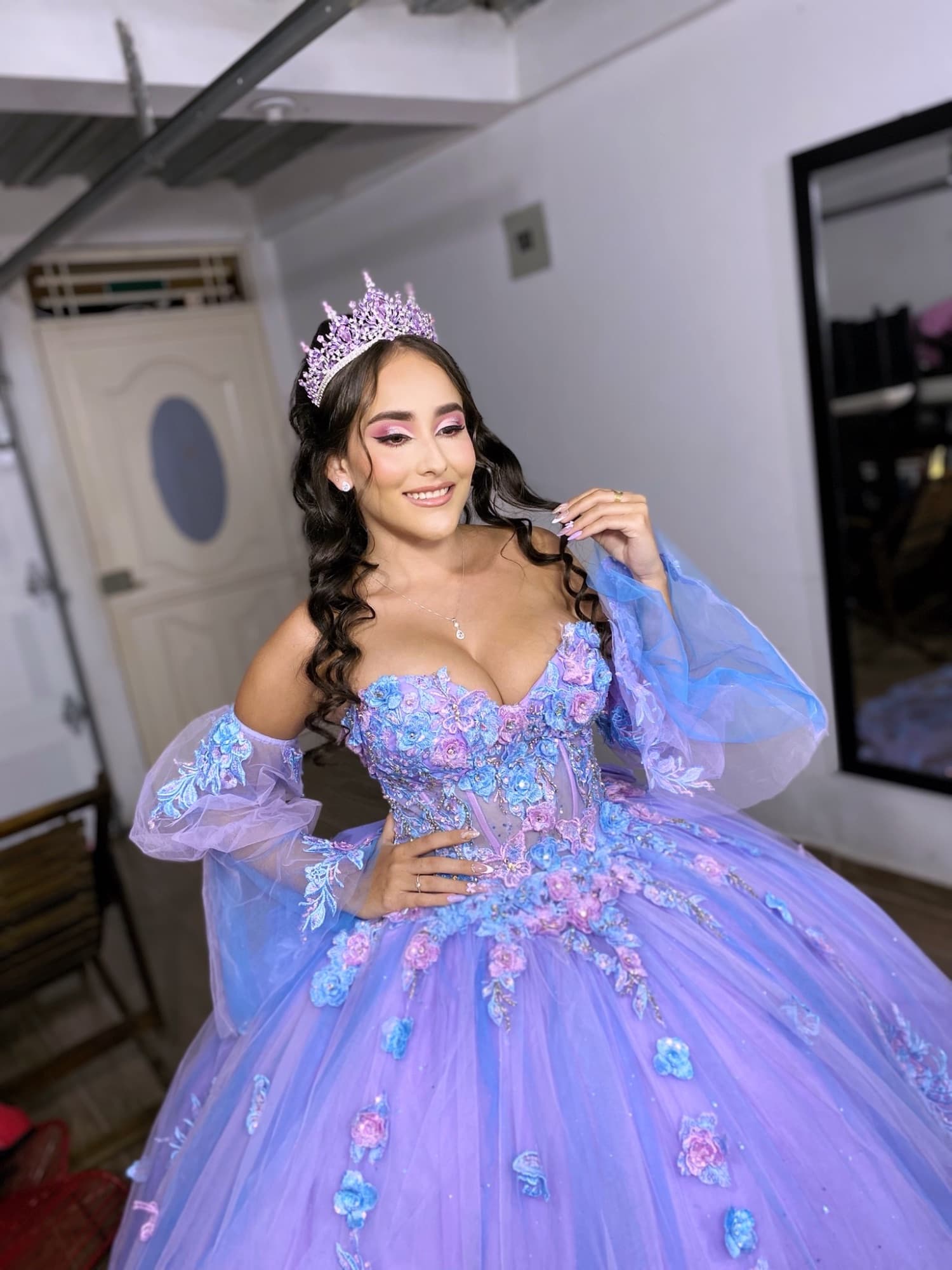 Maquillaje y peinado quinceañera