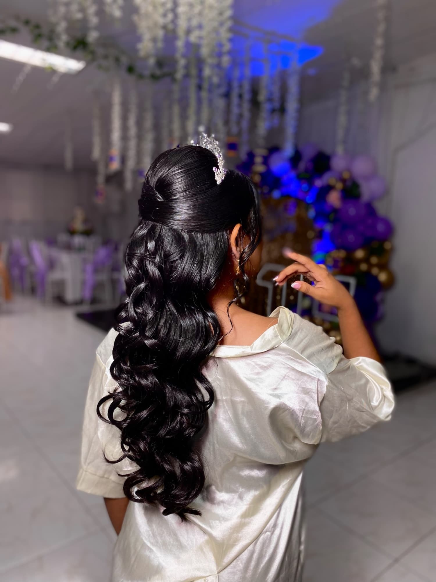 Peinado quinceañera