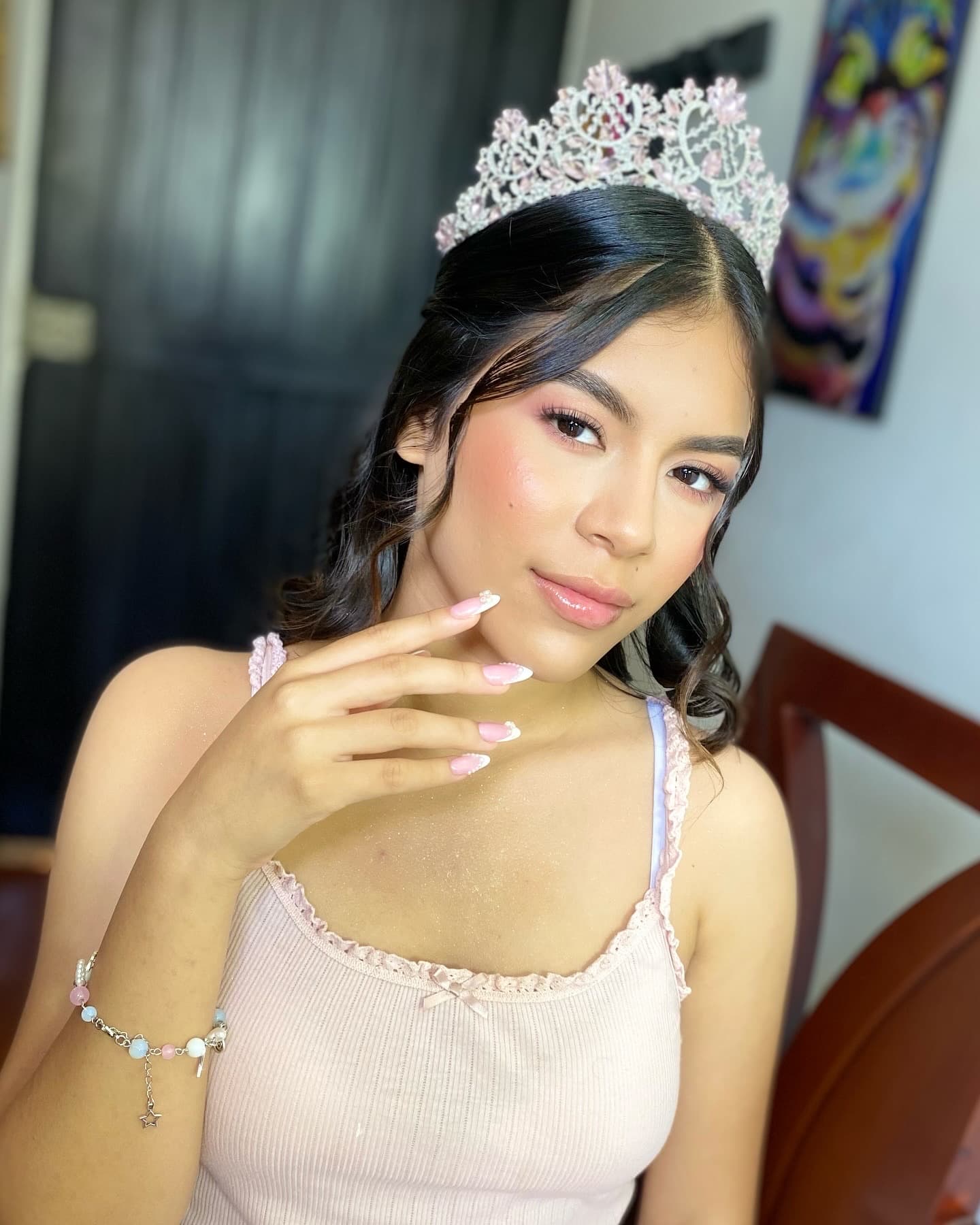 Maquillaje y peinado quinceañera