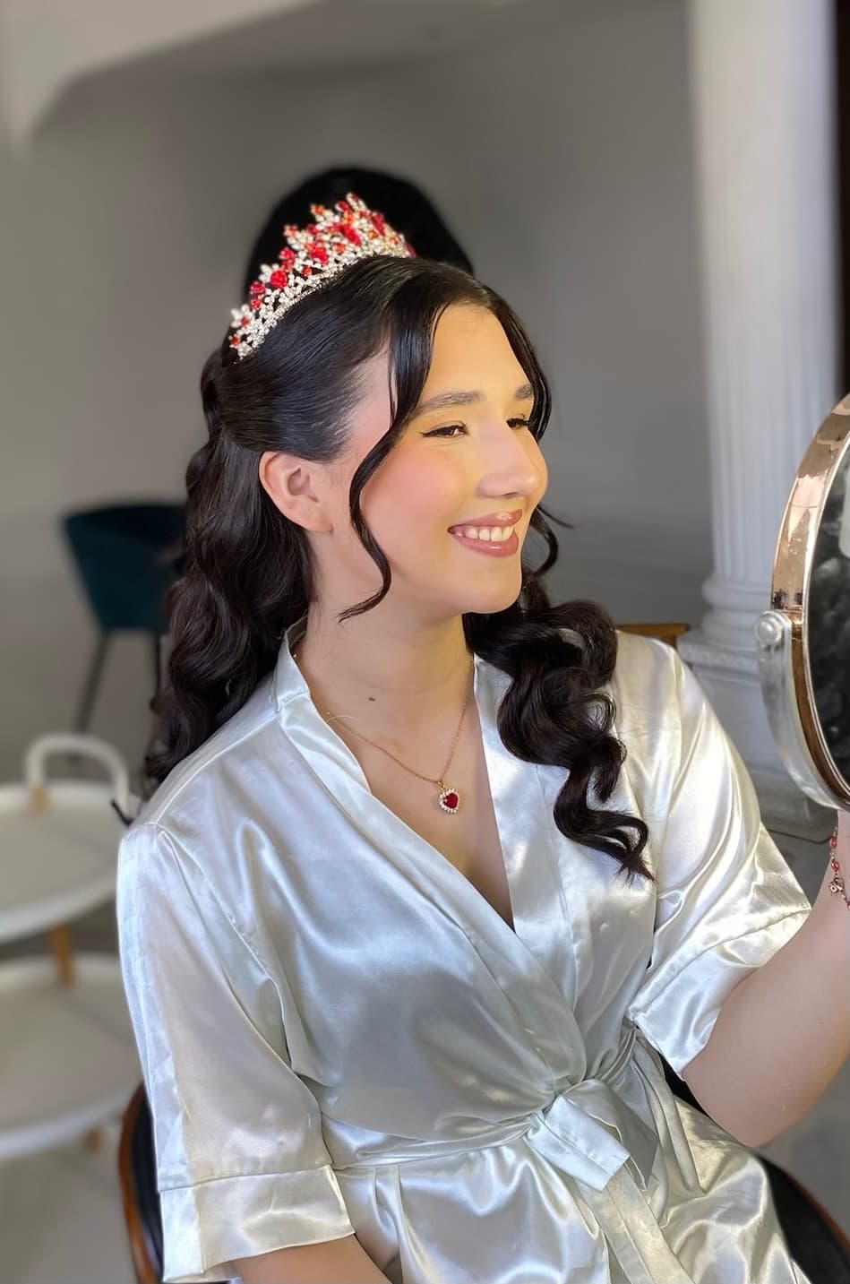 Maquillaje y peinado quinceañera